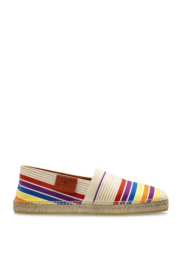 Etro Alpargatas con estampado de rayas