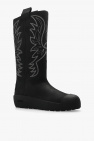 Bally BLACK ‘Montana’ leather snow boots