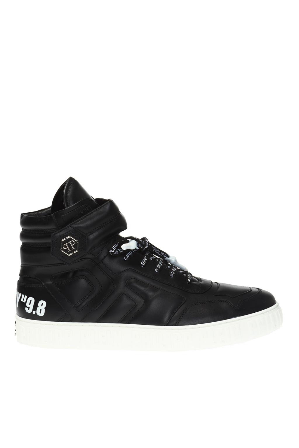 black high ankle sports shoes