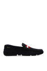 Bally NAVY BLUE ‘Perthy’ moccasins