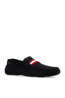 Bally NAVY BLUE ‘Perthy’ moccasins