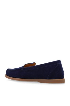 Bally Suede moccasins