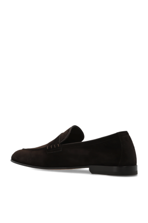 Bally Zamszowe buty ‘Elios’ typu ‘loafers’