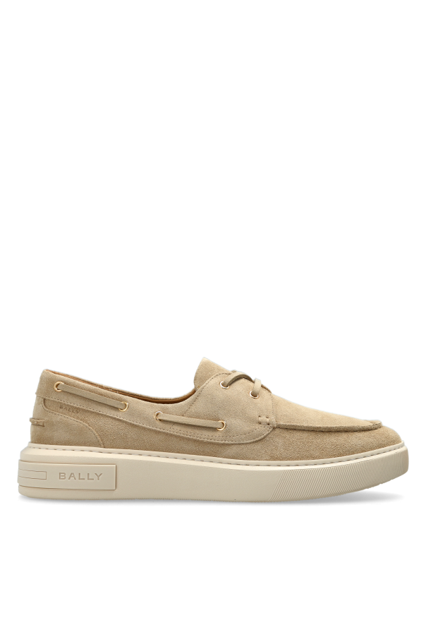 Suede ‘Lift Boat’ shoes od Bally