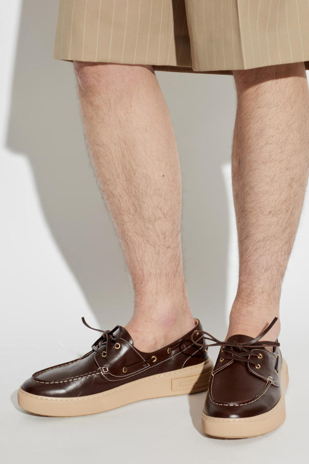 Bally ‘Lift Boat’ leather shoes