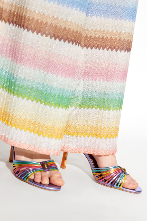 Kurt Geiger ‘Multi Strap Tie Heel’ heeled sandals
