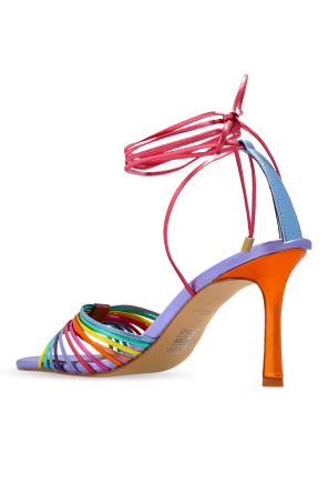 Kurt Geiger ‘Multi Strap Tie Heel’ heeled sandals