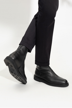 Leather boots od Dries Van Noten
