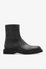 Dries Van Noten BLACK Leather boots