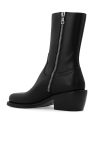 Dries Van Noten BLACK Leather ankle boots