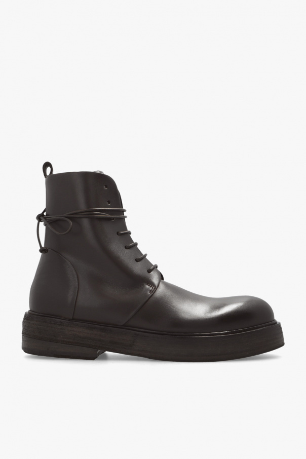 Marsell Skórzane buty za kostkę ‘Zuccolona’