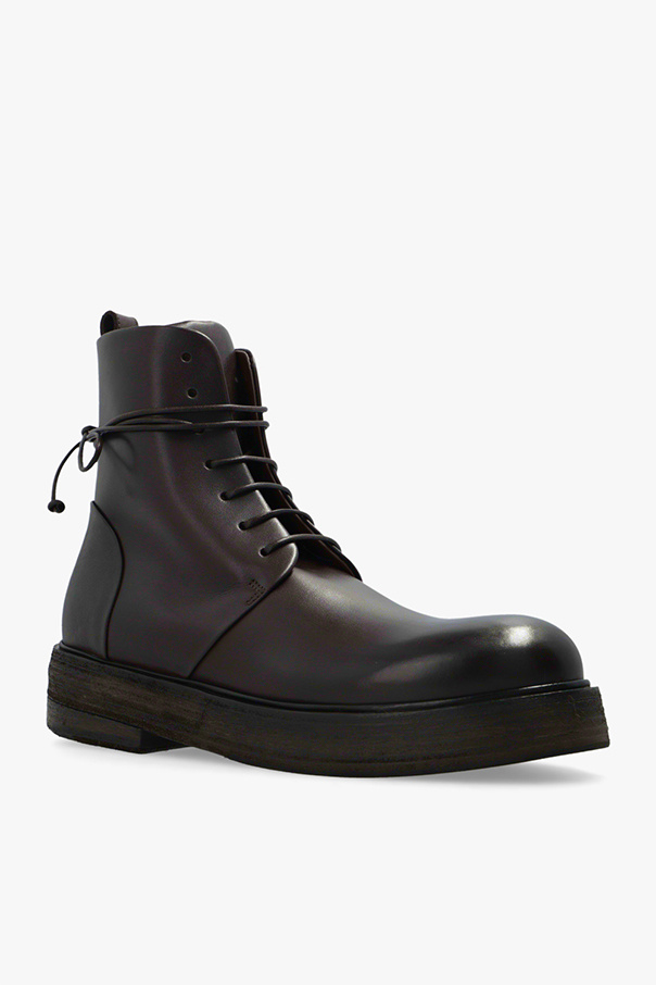 Marsèll lace-up leather boots - Black