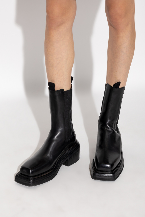 Marsell ‘Cassetto’ leather ankle boots