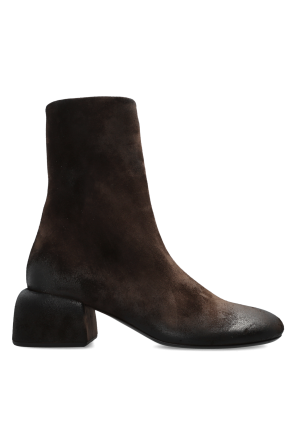 Suede heeled ankle boots "basata" od Marsell