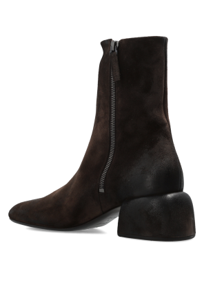 Marsell Suede heeled ankle boots "Basata"