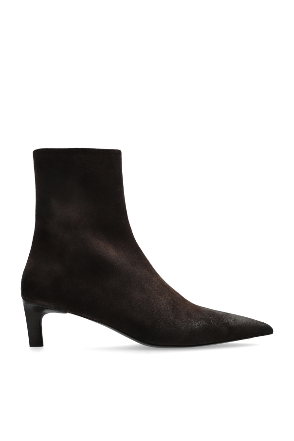 Marsell Suede heeled ankle boots