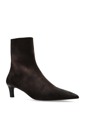 Marsell Suede heeled ankle boots