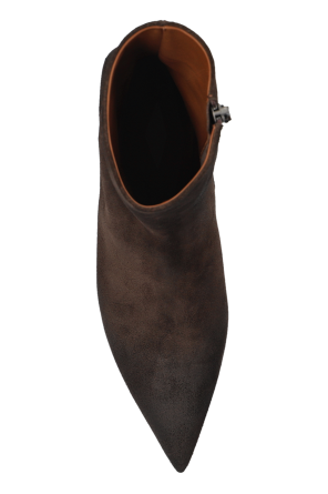 Marsell Suede heeled ankle boots