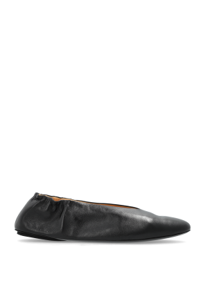 Leather ballerinas
