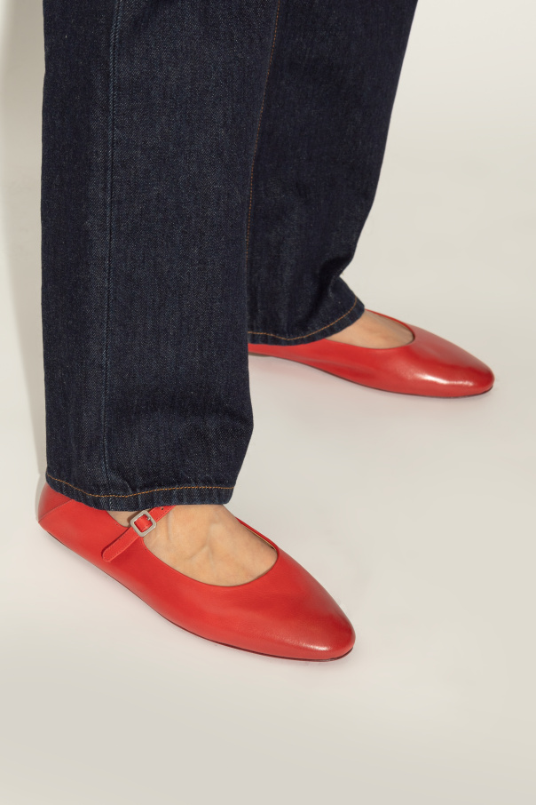 Marsell Leather Ballerinas Strascico