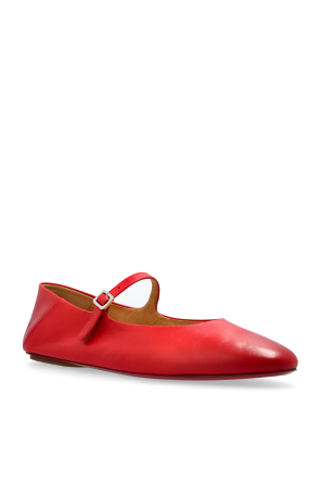 Marsell Leather Ballerinas Strascico
