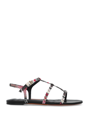 Patterned sandals