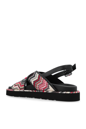 Missoni Gemusterte Sandalen