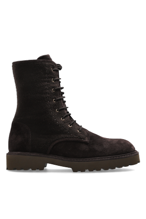 Leather ankle boots