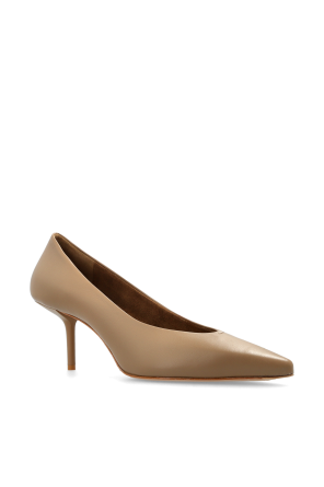 Max Mara Leather heeled shoes