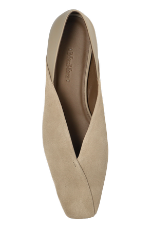 Max Mara Leather ballet flats