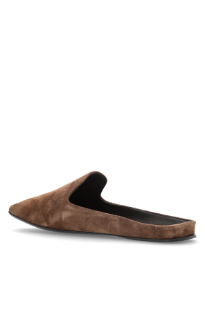 Max Mara Suede slides `Tessile`