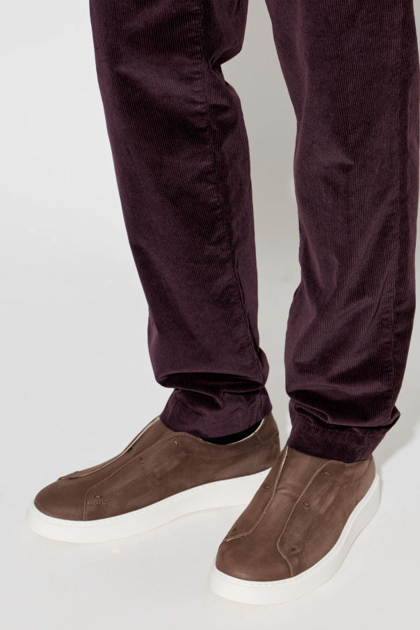 Eleventy Suede sports shoes