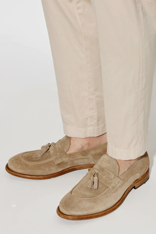 Eleventy Mocasines de ante tipo `loafers`