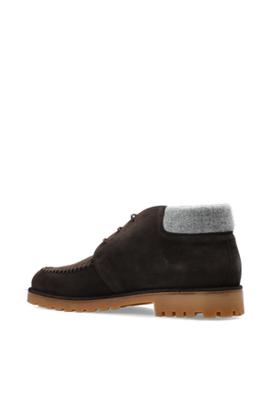 Eleventy Leather ankle boots