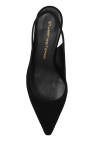 Stuart Weitzman BLACK Suede heels 'Naomi'