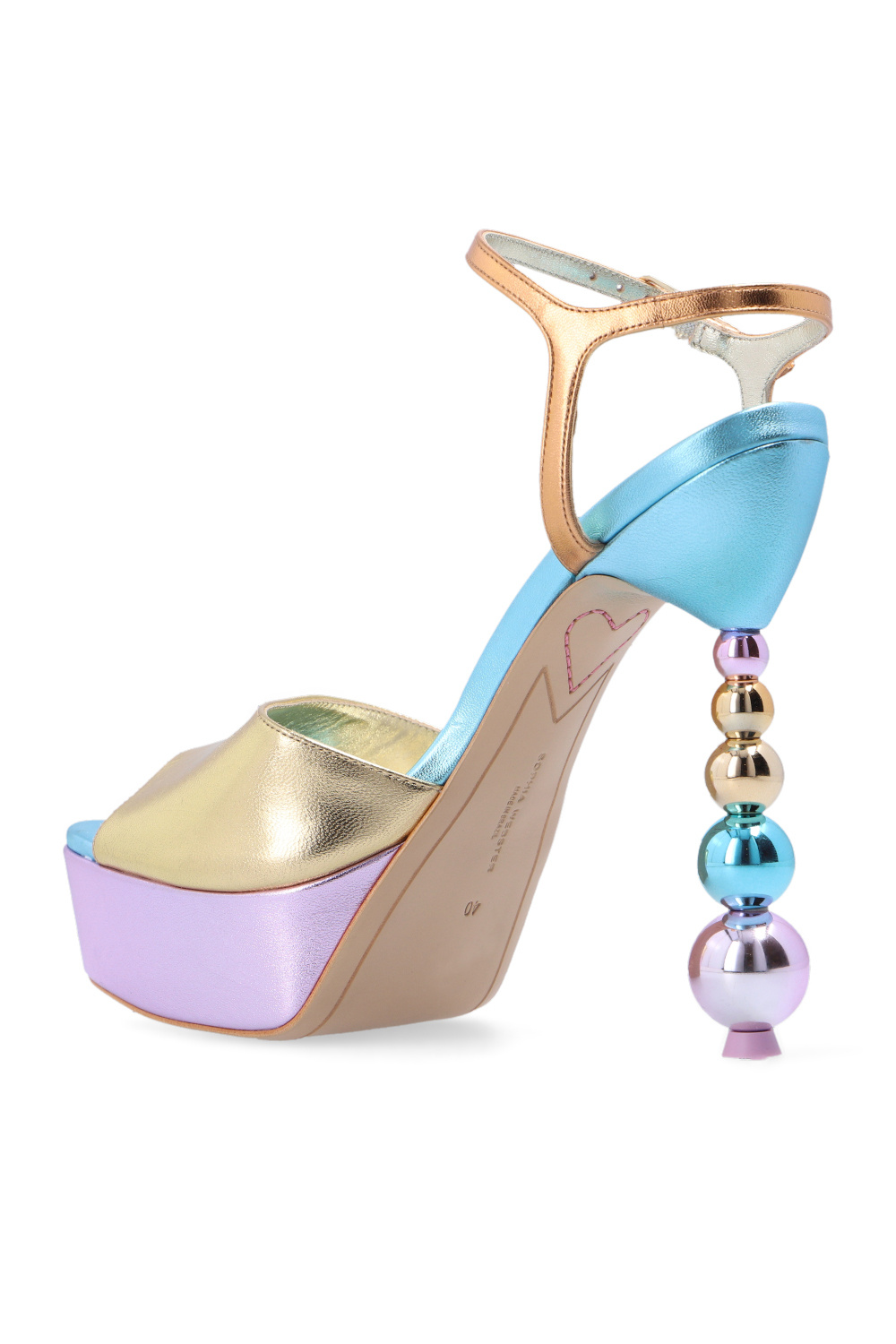 Sophia Webster ‘Natalia’ sandals on decorative heel