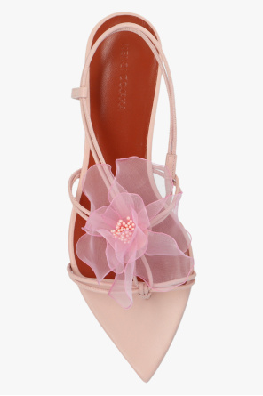 Nensi Dojaka Sandals with floral motif
