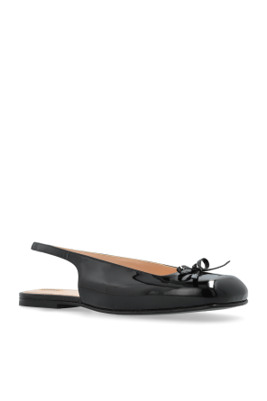 Nodaleto Leather ballet pumps