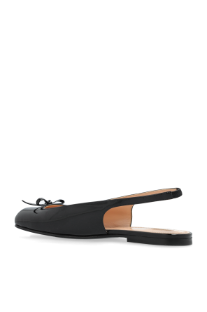 Nodaleto Leather ballet pumps