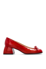 Nodaleto RED Leather heeled shoes