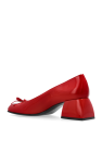 Nodaleto RED Leather heeled shoes