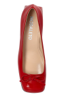 Nodaleto RED Leather heeled shoes