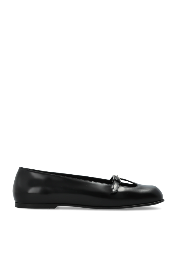 Leather ballet flats od Nodaleto