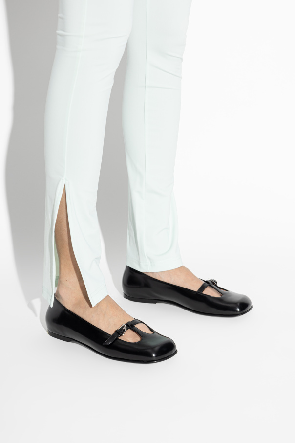 Nodaleto Leather ballet flats