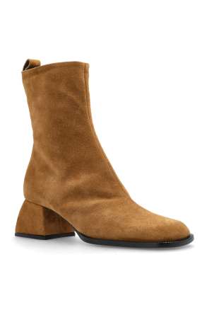 Nodaleto Suede heeled ankle boots