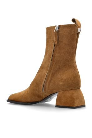 Nodaleto Suede heeled ankle boots