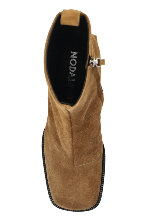 Nodaleto Suede heeled ankle boots