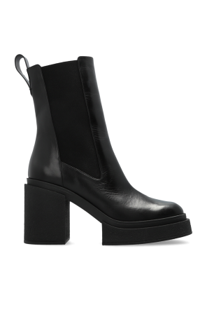 Platform ankle boots