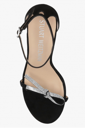 Stuart Weitzman ‘Nudist Bow’ heeled sandals