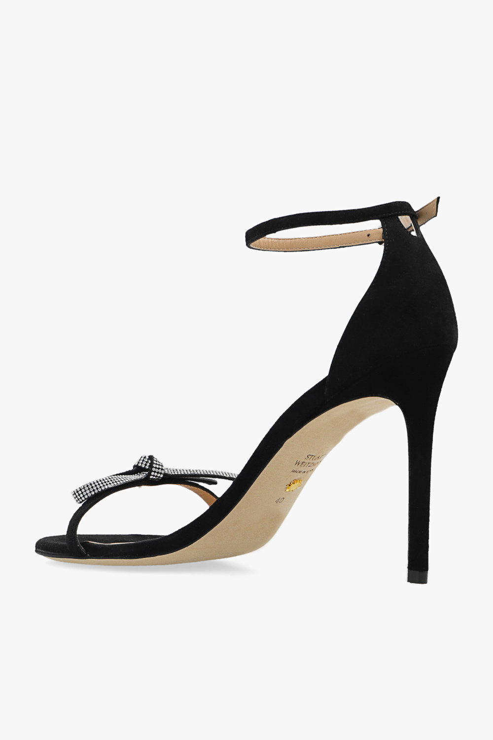 Black ‘Nudist Bow’ heeled sandals Stuart Weitzman - Vitkac Germany